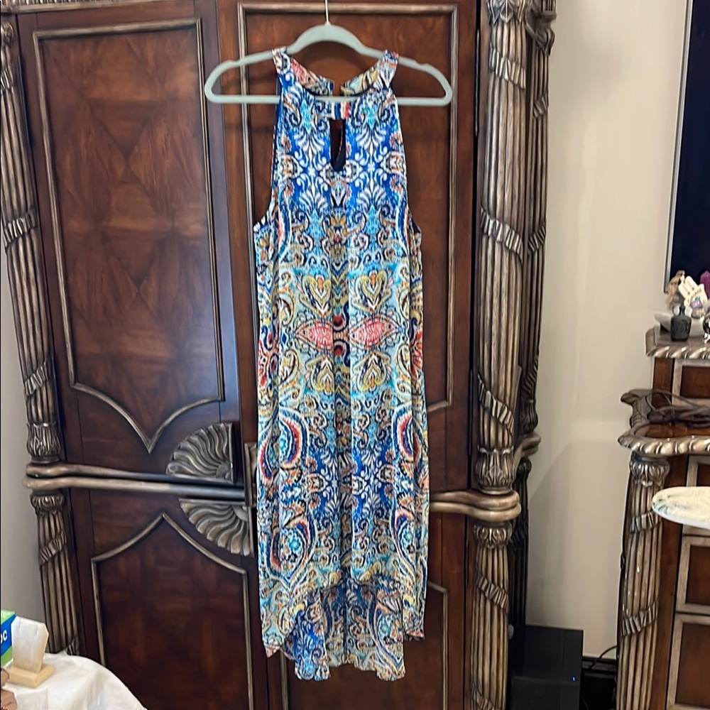 Alyx Multicolor Patterned Sleeveless Dress